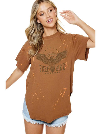 Free Bird Vintage Graphic Tee