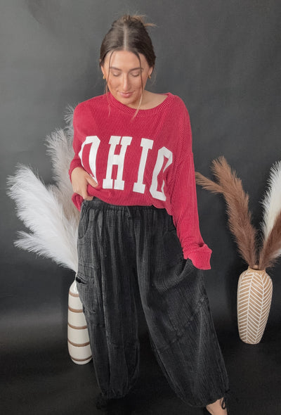 Harlem Gauze Baggy Pants