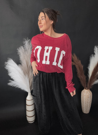 Ohio Ribbed Long Sleeve