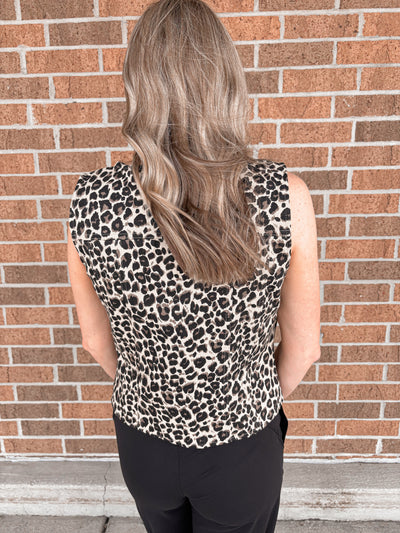 Leopard Vest