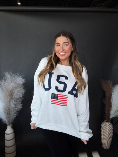 USA Oversized Sweatshirt