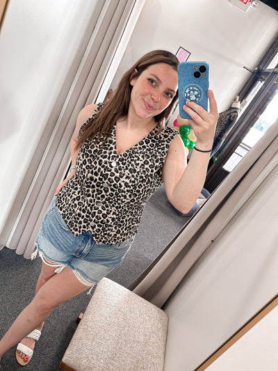 Leopard Vest