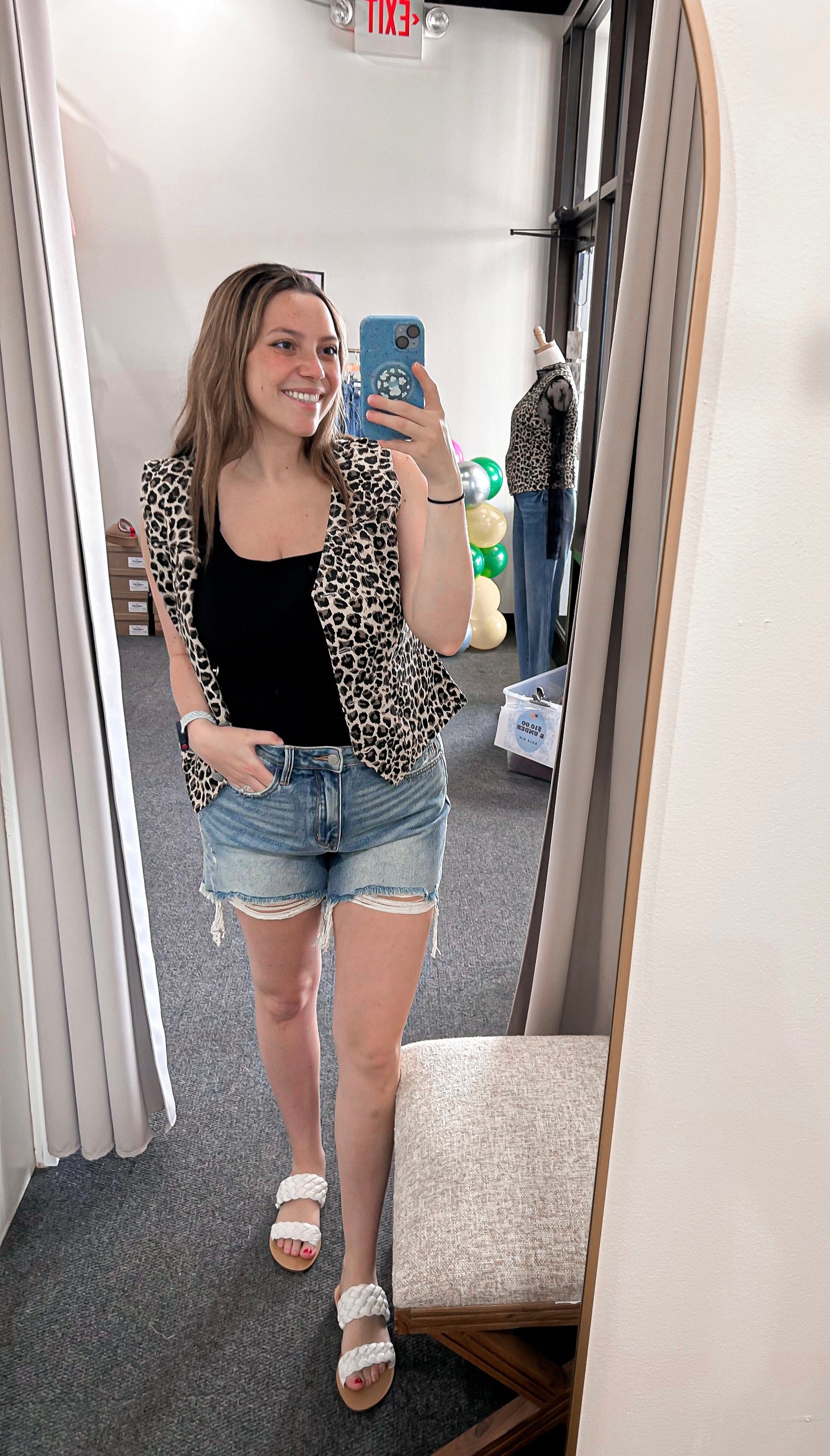 Leopard Vest