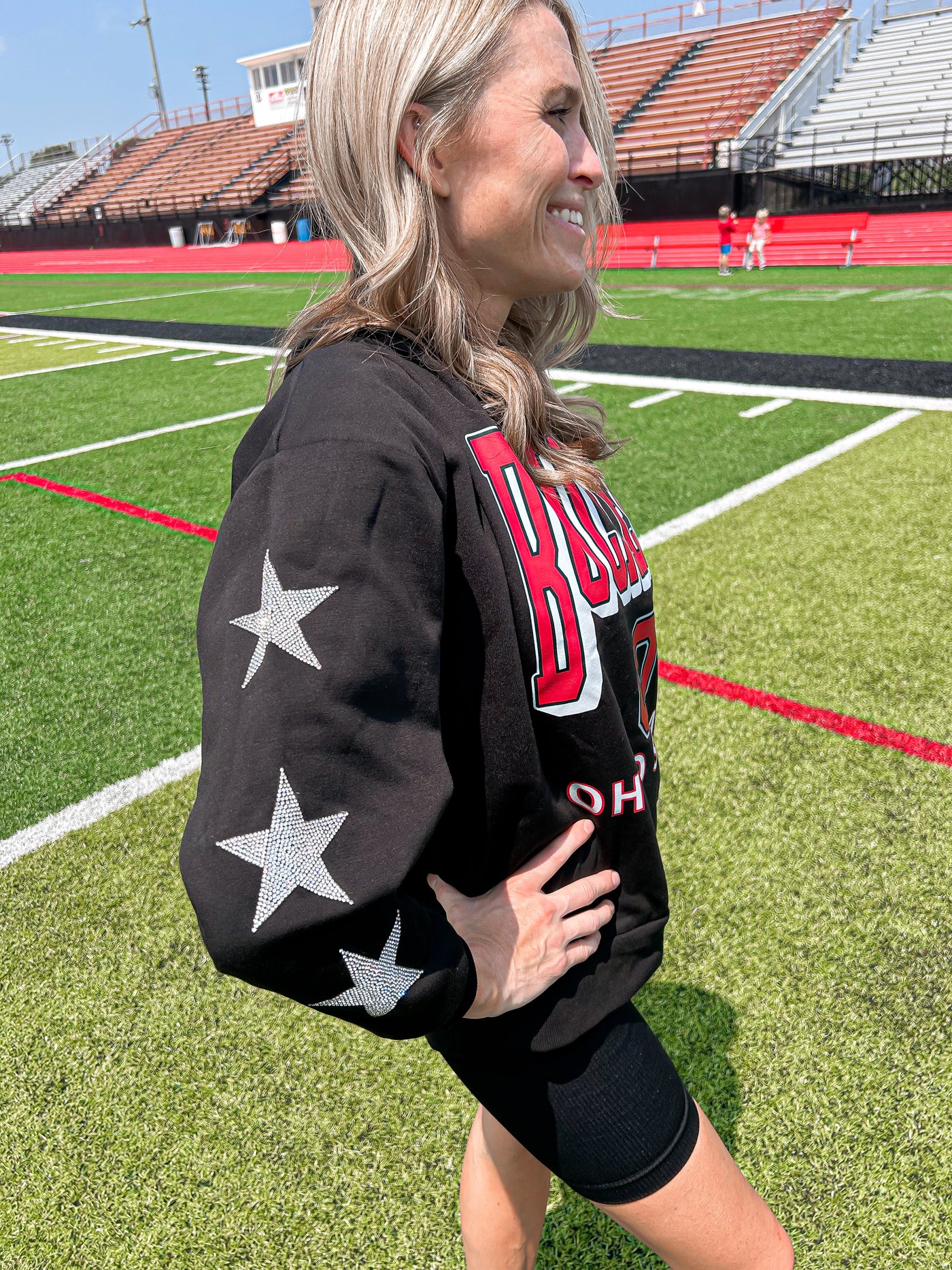 Ohio State Star Embellished Crewneck