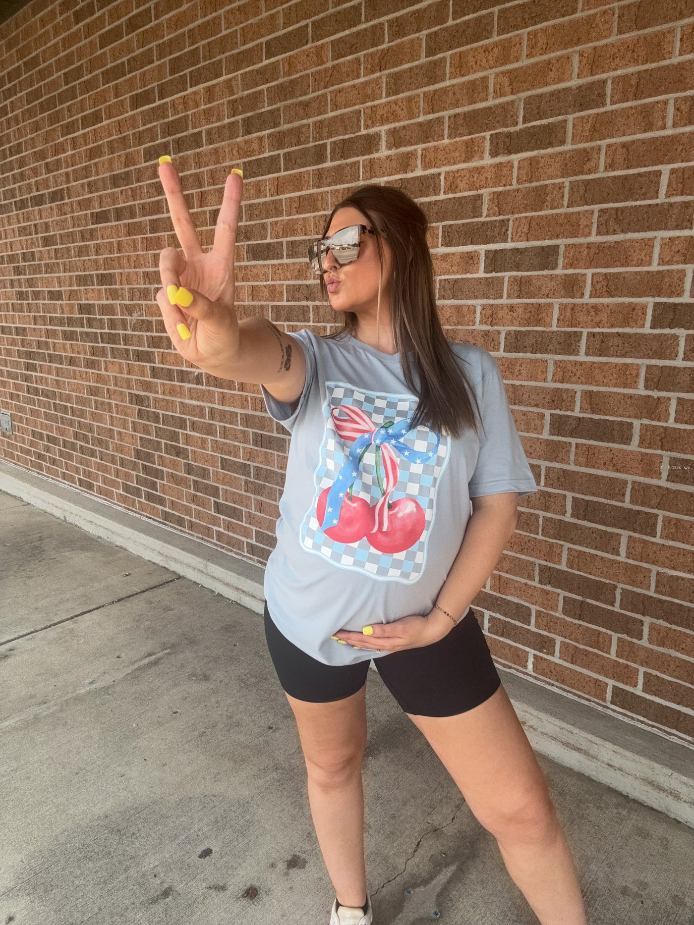 Cherry America Tee - FINAL SALE
