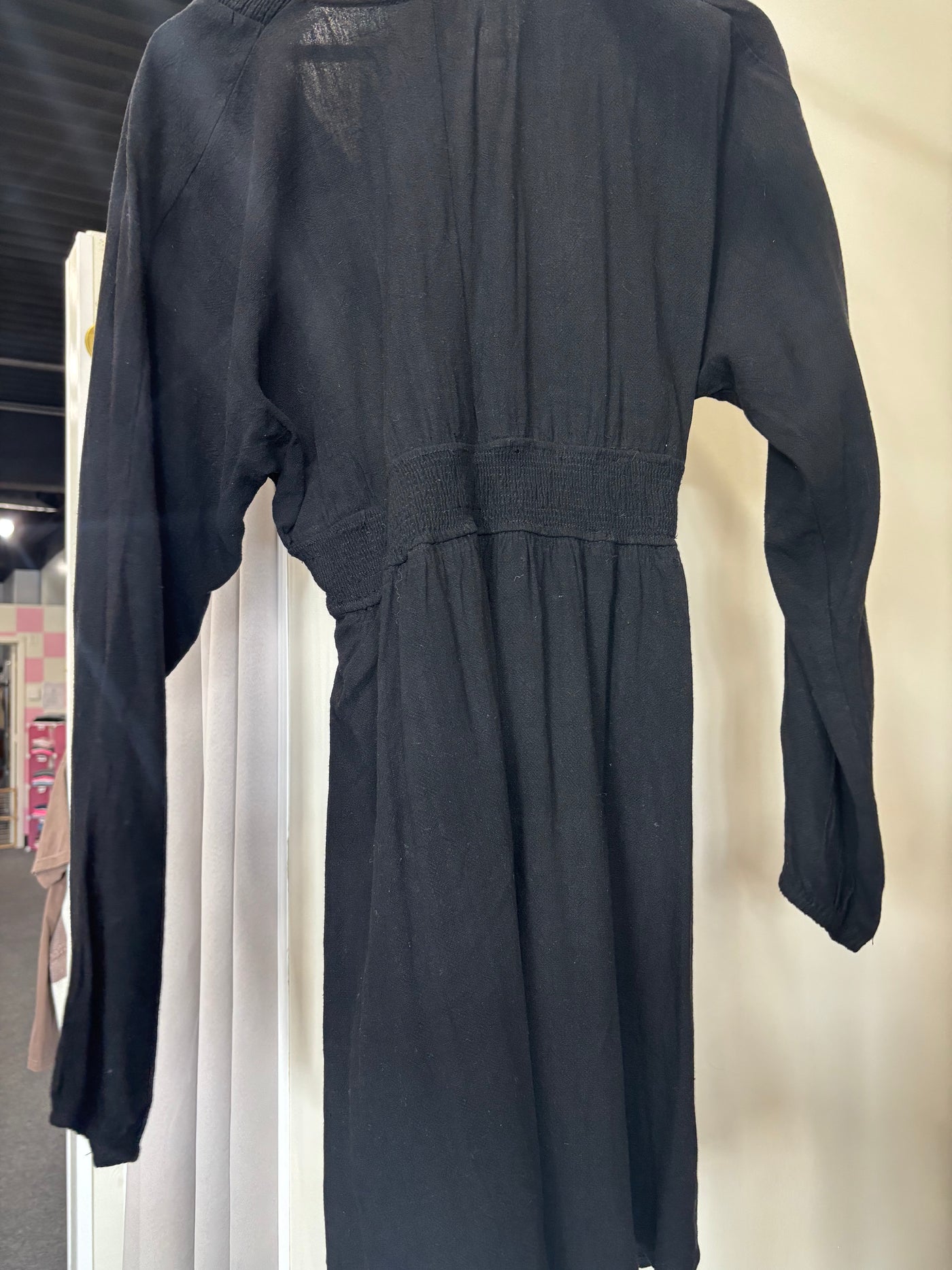 Jess Ruched Dress - Black