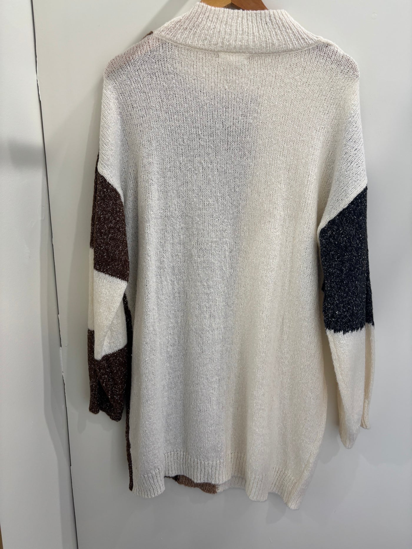 Block Sweater Dress