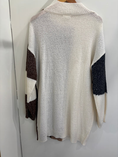 Block Sweater Dress