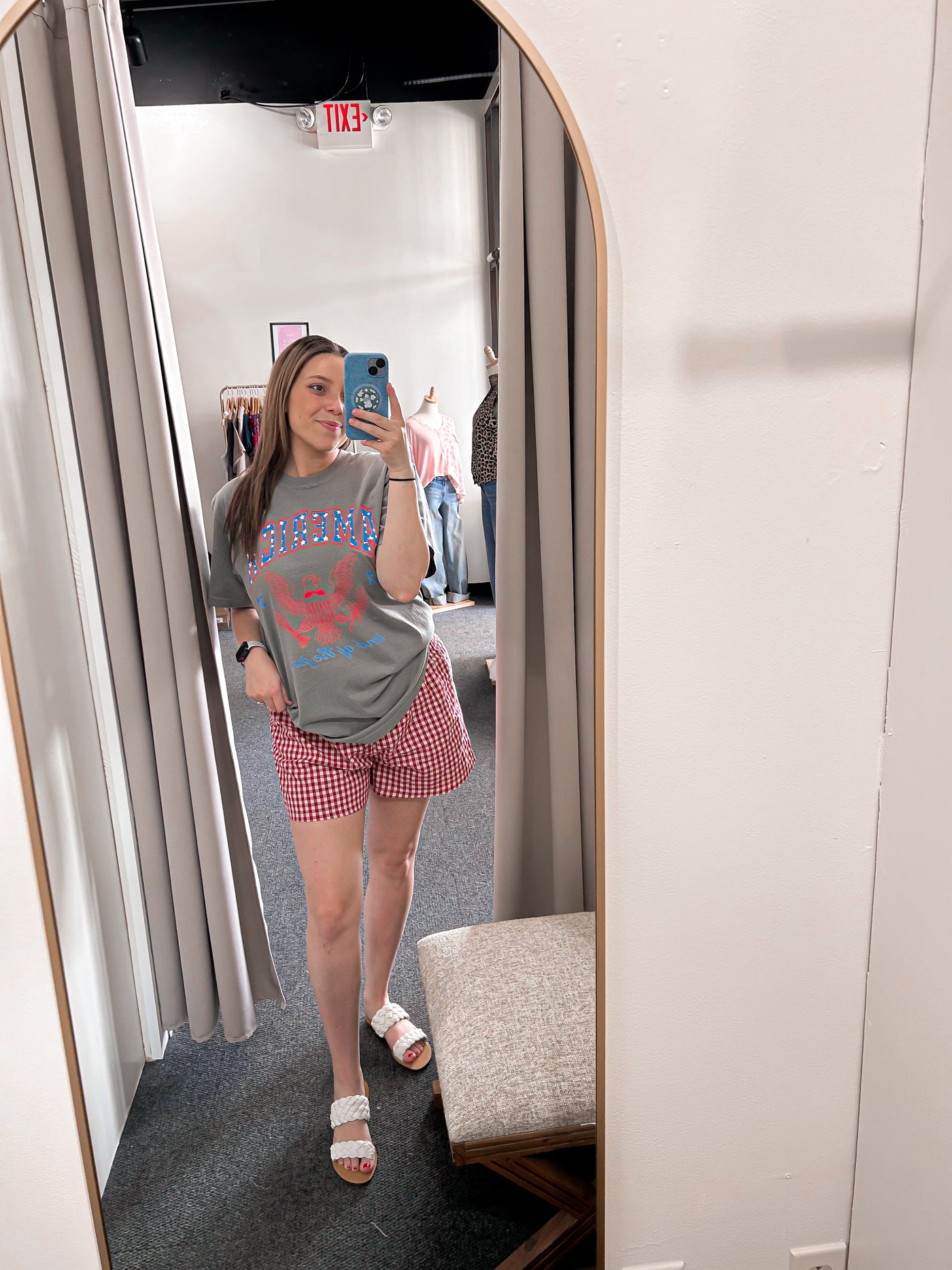 America Land Of Free Graphic Tee - FINAL SALE