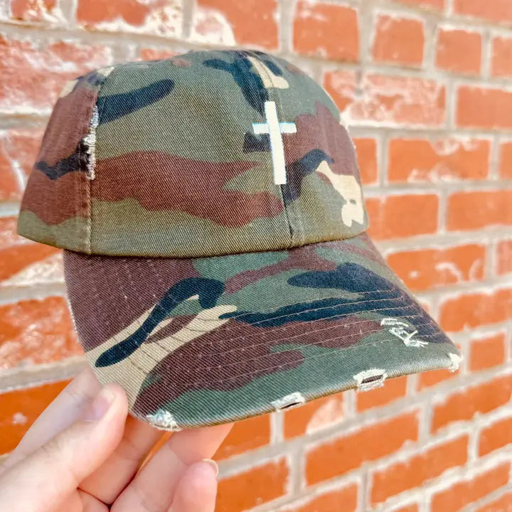Camo Cross Hat
