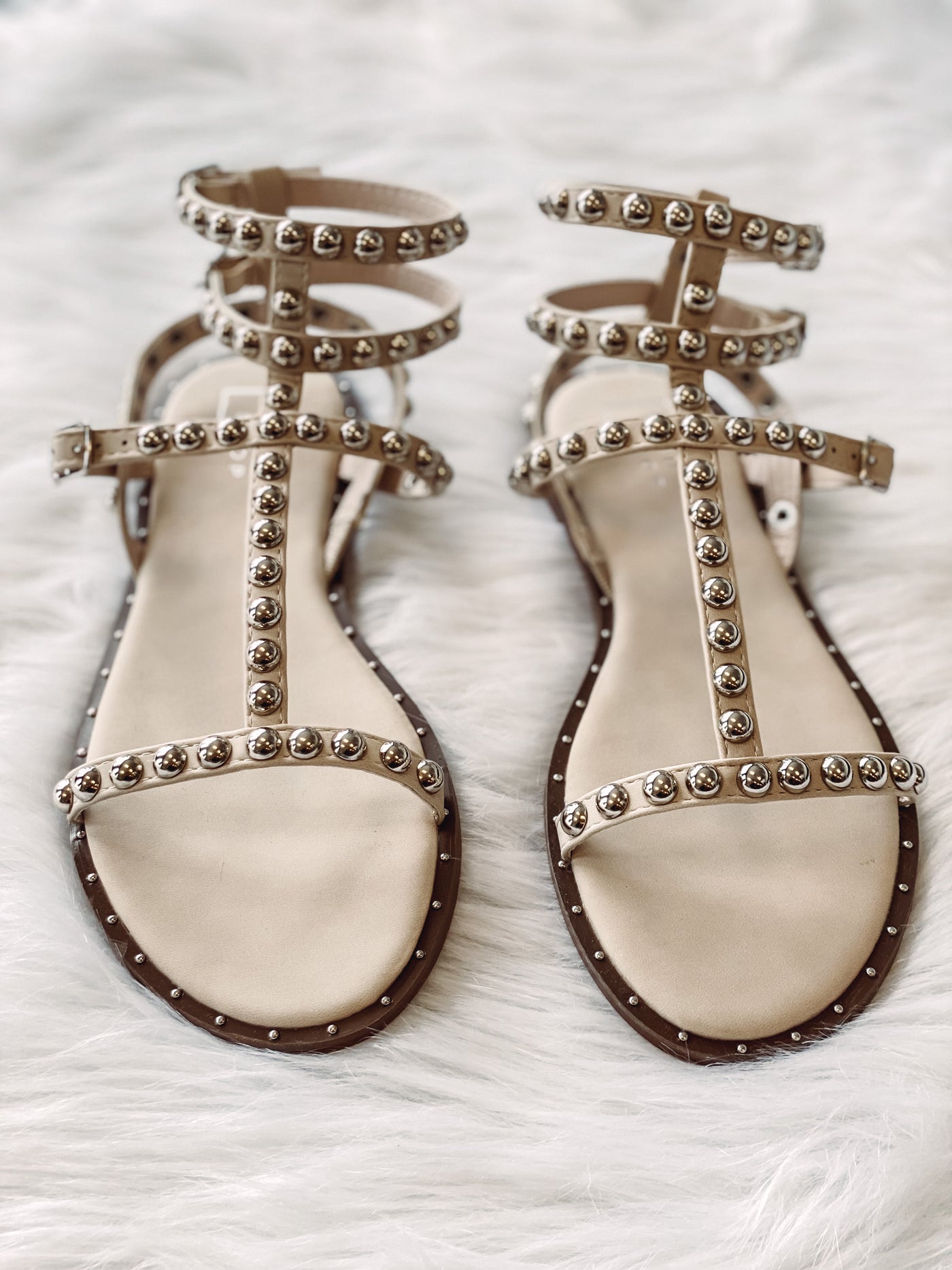 Roxy Studded Strappy Sandals FINAL SALE